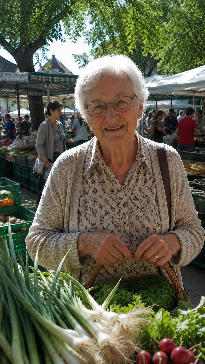 Herta auf dem Markt (9:16)